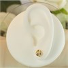 9ct Gold Wrap Stud Earrings - 6mm - G0243 Alternative Image