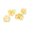 9ct Gold Opal Stud Earrings - 3mm - G0268 Alternative Image