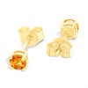 9ct Gold Citrine Stud Earrings - 3mm - G0270 Alternative Image