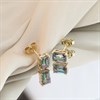 9ct Gold Mystic Topaz Stud Earrings - G0292 Alternative Image
