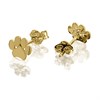 9ct Gold Paw Print Stud Earrings - 6mm - G0339 Alternative Image