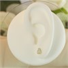 9ct Gold Pear Shaped Opal Stud Earrings - 6mm - G0440 Alternative Image