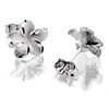 9ct White Gold Flower Stud Earrings - 10mm - EXCLUSIVE - G0443 Alternative Image