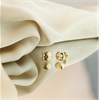 9ct Gold Button Earrings - 5mm - G0448 Alternative Image
