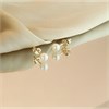 9ct Gold Japanese Akoya Cultured Pearl Stud Earrings - 3.5-4mm - G0475 Alternative Image