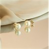 9ct Gold Japanese Akoya Cultured Pearl Stud Earrings - 6.5-7mm - G0479 Alternative Image