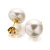 9ct Gold Freshwater Cultured Pearl Earrings - 10-10.5mm - G0548 Alternative Image
