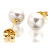 9ct Gold Freshwater Cultured Pearl Earrings - 7mm - G0648 Alternative Image