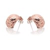 9ct Rose Gold Diamond Cut Half Hoop Earrings - 14mm - G0714 Alternative Image