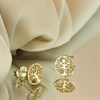 9ct Gold Tree Of Life Stud Earrings - 8mm - G0717 Alternative Image