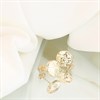 9ct Gold Button Earrings - 8mm - G0853 Alternative Image