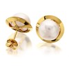 9ct Gold Freshwater Pearl Earrings - G0937 Alternative Image
