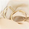 14ct Gold Plain 35mm Hoop Earrings - G1309 Alternative Image
