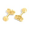 14ct Gold 3mm Ball Stud Earrings - G1327 Alternative Image