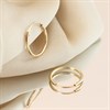 14ct Gold 10mm Hinged Hoop Earrings - G1336 Alternative Image