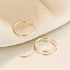 14ct Gold 12mm Hinged Hoop Earrings - G1337 Alternative Image