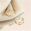 14ct Gold 10mm Diamond Cut Hinged Hoop Earrings - G1341 Alternative Image