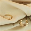 9ct Gold Hoop Earrings - 18mm - G2004 Alternative Image