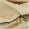 9ct Gold Diamond Cut Hoop Earrings - 17mm - G2106 Alternative Image