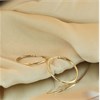 9ct Gold Hoop Earrings - 20mm - G2348 Alternative Image