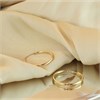9ct Gold Diamond Cut Hoop Earrings - 20mm - G2418 Alternative Image