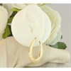 9ct Gold Large Creole Hoop Earrings - 40mm - G2451 Alternative Image