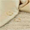 9ct Gold Diamond Cut Hoop Earrings - 12mm - G2456 Alternative Image