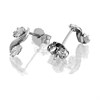9ct White Cubic Zirconia Stud Earrings - 7mm - G27123 Alternative Image