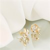 9ct Gold Cubic Zirconia Stud Earrings - 8mm - G2928 Alternative Image