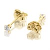 9ct Gold Cubic Zirconia Solitaire Stud Earrings - 2mm - G2934 Alternative Image