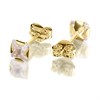 9ct Gold Cubic Zirconia Stud Earrings - 4mm - G2942 Alternative Image