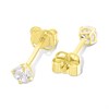 9ct Gold Stud Earrings - 3mm - G3014 Alternative Image