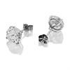 9ct Gold Cubic Zirconia Stud Earrings - 7mm - G3019 Alternative Image