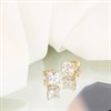 9ct Gold Cubic Zirconia Stud Earrings - 5mm - G32106 Alternative Image