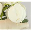 9ct Gold Cubic Zirconia Hoop Earrings - 20mm - G3278 Alternative Image