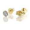 9ct Gold Cubic Zirconia Stud Earrings - 4mm - G3299 Alternative Image