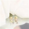 9ct Gold Cubic Zirconia Stud Earrings - 4mm - G3299 Alternative Image