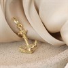 9ct Gold Hollow Anchor And Rope Charm - G3317 Alternative Image