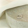 9ct White Gold Cubic Zirconia Single Huggie Earring - 10mm - G3433 Alternative Image