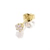 9ct Gold Cubic Zirconia Single Stud Earring - 3mm - G3489 Alternative Image