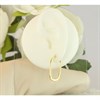 9ct Gold Creole Hoop Earrings - 27mm - G41150 Alternative Image