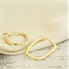 9ct Gold Creole Hoop Earrings - 27mm - G41150 Alternative Image