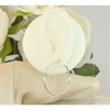 9ct White Gold Hoop Earrings - 30mm - G41156 Alternative Image