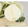 9ct Gold Oval Hoop Earrings - 22mm - G41169 Alternative Image