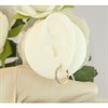 9ct Gold Moon Dust Hoop Earrings - 19mm - G4132 Alternative Image