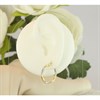 9ct Gold Sparkly Twisted Hoop Earrings - 20mm - G4163 Alternative Image