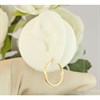 9ct Gold Hoop Earrings - 25mm - G4194 Alternative Image