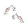 Clogau 3SEDE4 Welsh Royalty Teardrop Earring - G44166 Alternative Image