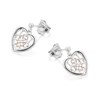 Clogau Silver And 9ct Rose Gold Welsh Royalty Drop Earrings - G4486 Alternative Image