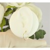 9ct Gold Three Colour Heart Creole Hoop Earrings - 17mm - G4911 Alternative Image